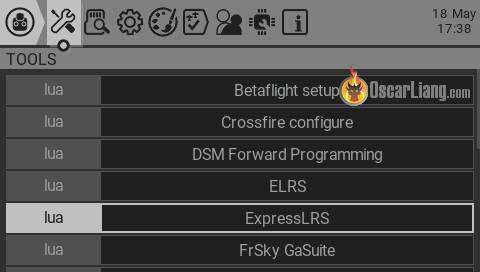 Expresslrs Elrs Lua Script V2 Radio Tx16s Edgetx