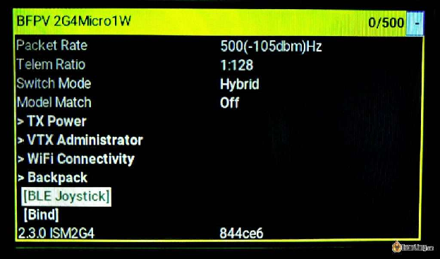 Expresslrs Bluetooth Joystick Lua Script Ble