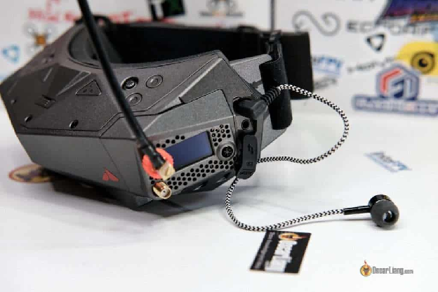 Orqa Fpv.one Pilot Fpv Goggles Earbud Audio Output