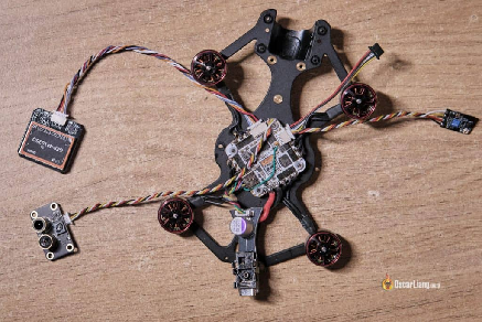 Flywoo Goku Gn745 45a Aio V3 Fc Flight Controller Replace Geprc Cinebot25 Taker G4 Wiring Gps Optical Flow