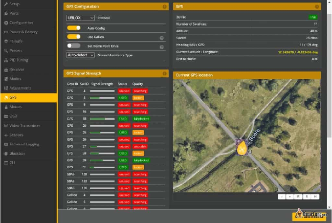 Betaflight 4.5 Gps Rescue Setup Map Current Location
