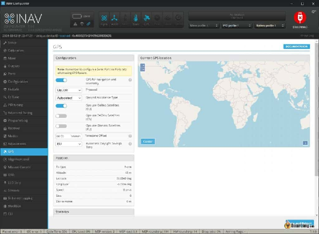 Inav Configurator 7.1 Setup Fpv Drone Gps