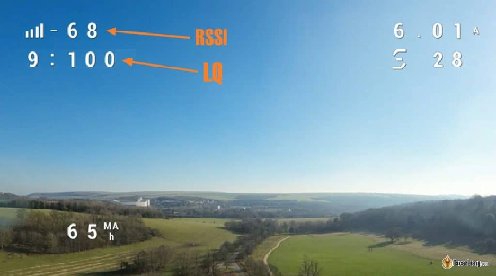 Lq Rssi Fpv Drone Expresslrs Crossfire Link Quality Signal Strength