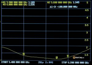 Foxeer Lollipop Antenna V4 4 Plus. Swr 1